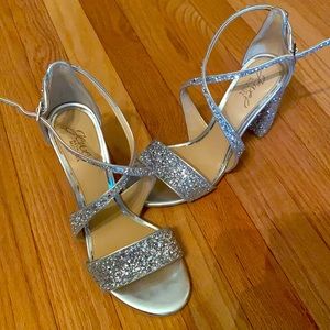 Sparkly sandals